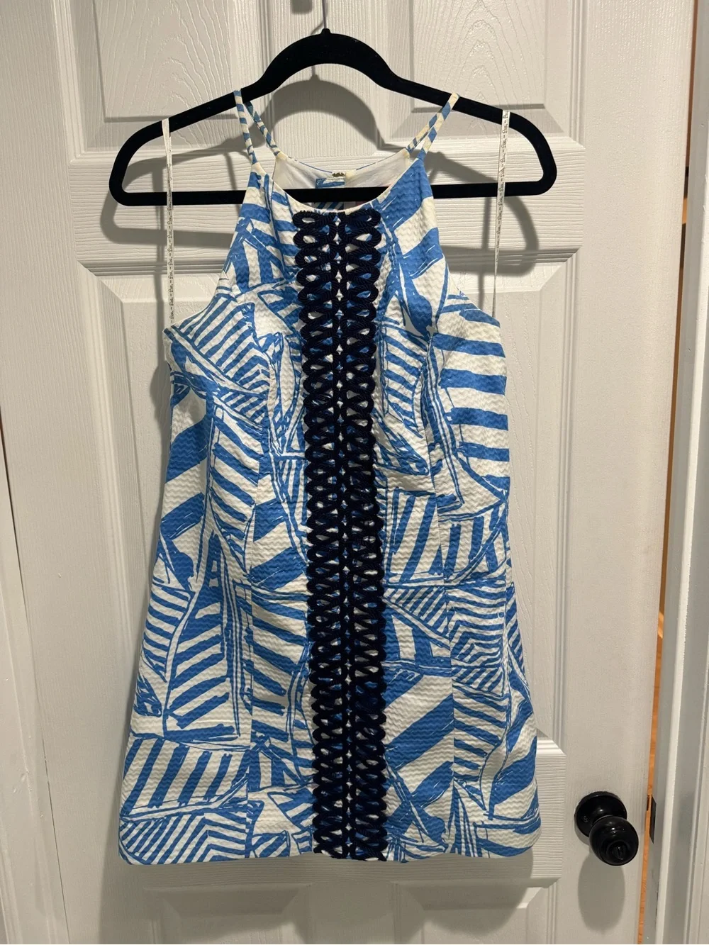 Lilly Pulitzer Annabelle Blue Bay Yacht shift dress - Picture 3 of 6
